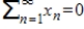 Determine the dimension of the subspace S of consisting of all sequences such that the series is convergent and satisfies .