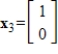 Determine which of , , and are eigenvectors of , and determine the associated eigenvalues.