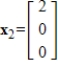Determine which of , , and are eigenvectors of , and determine the associated eigenvalues.