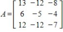 Find a basis for the eigenspace associated with eigenvalue for matrix .