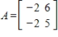 Diagonalize the given matrix A, and use the diagonalization to compute .