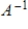 If the invertible matrix A has hidden rotation-dilation matrix , where then has hidden rotation-dilation matrix .