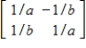 If the invertible matrix A has hidden rotation-dilation matrix , where then has hidden rotation-dilation matrix .