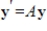 The coefficient matrix for a system of linear differential equations of the form has the given eigenvalues and eigenspace bases. Find the general solution for the system.
