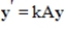 Suppose that A is an matrix and is a solution to the system of linear differential equations where is an eigenvector of A with associated eigenvalue . Let k be any scalar. Then is a solution to the system .