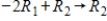 Suppose the matrix   results from a matrix A using the row operations   ,   ,   , and   . Find   .<div style=padding-top: 35px> 