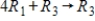 Suppose the matrix   results from a matrix A using the row operations   ,   ,   , and   . Find   .<div style=padding-top: 35px> 