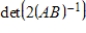 Suppose A, B, and C are   matrices and   ,   , and   . Find each of the following.(a)   (b)   (c)   (d)  <div style=padding-top: 35px> 