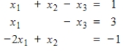 Without solving for   , use Cramer's Rule to find the value of   in the linear system.  <div style=padding-top: 35px> 