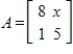 Find all values of so that rank , where