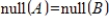If A and B are equivalent matrices, then .