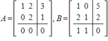 Determine AB using block multiplication, where