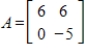 Find an LU factorization of