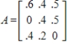 Find all steady-state vectors for the given stochastic matrix.