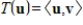 If is an inner product on a vector space V, and v is any vector in V, then defined by is a linear transformation.