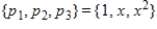 Use the Gram-Schmidt process to convert the set to an orthonormal basis with respect to the inner product .
