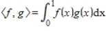 Use the Gram-Schmidt process to convert the set to an orthonormal basis with respect to the inner product .