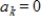 If f is an odd function on , then in the Fourier approximation of f, we have for every k.