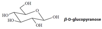 This is the predominant form of the sugar D-glucose. Glucose does not passively cross cell membranes, even though it is a neutral molecule. Explain why.