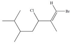 Identify the stereocenters in the structure.