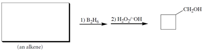 Complete the reaction by providing the missing starting material.