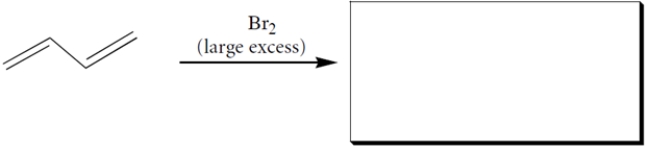 Complete the reaction by giving the missing product.