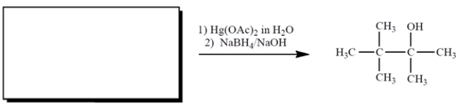 Complete the reaction by giving the missing starting material.