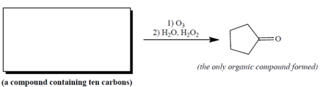 Complete the reaction by providing the structure of the missing starting material.