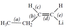 Consider this molecule:   Which bond is an sp<sup>2</sup>-sp<sup>3</sup> <font face=symbol></font> bond?