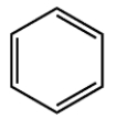 Select the true statements that apply to a hydrocarbon, compound X, with the molecular formula C<sub>10</sub>H<sub>14</sub>. For purposes of the first two statements, a benzene ring has this skeletal structure: