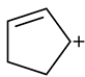 Consider the carbocation: a. How many pi molecular orbitals are there? b. Classify each MO as symmetric or antisymmetric. c. Which MOs are bonding and antibonding? d. Which MOs are the HOMO and LUMO?