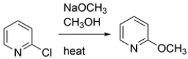2-Halopyridines undergo substitution under milder conditions than the Chichibabin reaction. Write a curved-arrow mechanism for this substitution.