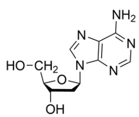 Identify the correct name or abbreviation of the given nucleoside or nucleotide: