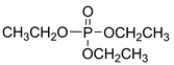 Describe the expected splitting pattern for the phosphorus resonance in the structure.