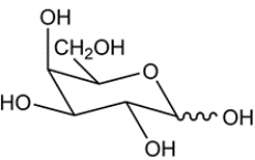 Given the chair conformation of a monosaccharide, provide the open-chain form.