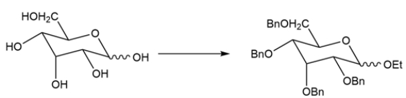 Devise a two-step synthesis for the transformation.