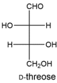 The Ruff degradation of two aldopentoses gives D-threose. Deduce the structures of the two aldopentoses.