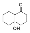 Name the condensation reaction that forms this molecule and identify the starting material that would be needed.