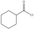 a. The -oate suffix indicates an ester. The first part of the name of an ester refers to the alkyl group connected to the oxygen in the ester. A benzoate is a benzene ring with an ester substituent. Lastly, the 4-ethyl indicates an ethyl group para to the ester functionality. The structure of propyl 4-ethyl benzoate is: b. The name indicates a five-carbon chain where the amide is on carbon 1 and the nitrogen has an ethyl and methyl substituent. c. The compound is an acid chloride which is bonded to a cyclohexane ring.