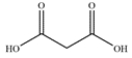 Give the IUPAC and common name for the dicarboxylic acid.