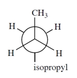 <strong>Which is a correct Newman projection of 3-methylpentane?</strong> A) B) C)