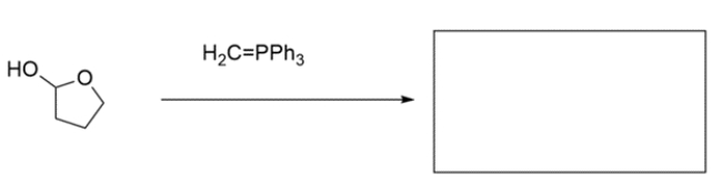 Predict the major organic product of the reaction, for which the proton NMR spectrum is provided.