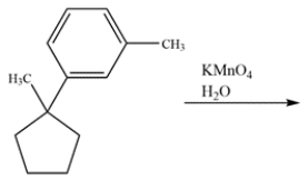 Determine the major organic product for the reaction.   
