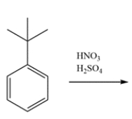 Indicate whether the compound should undergo nitration more rapidly or more slowly than benzene and give the structure of the major mononitration product. Explain, using a few words and structures.
