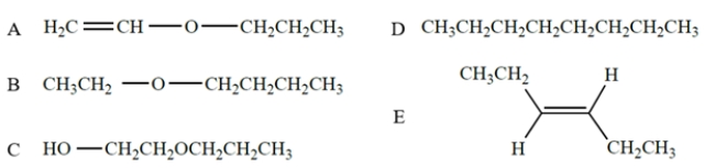 <strong>Identify the compound that corresponds to the IR spectrum. </strong> A) compound A B) compound B C) compound C D) compound D E) compound E