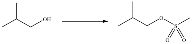 Fill in the reagents to complete the reaction: