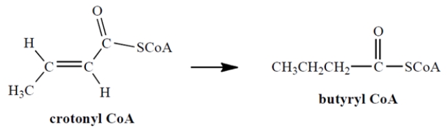 How many electrons are involved in this reduction if it were expressed as a half-reaction?