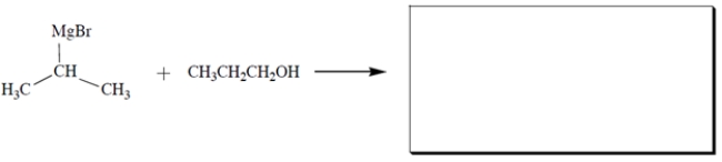 Complete the reaction by giving the structures of all products.