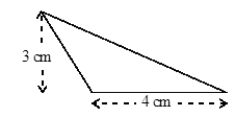 Find the area of the triangle.   