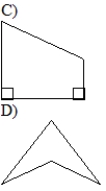 <strong>State whether each of the following shapes can tessellate the plane.</strong> A) a regular pentagon B) a regular hexagon